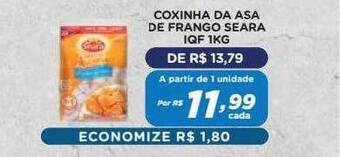 Bahamas Mix Coxinha Da Asa De Frango Seara Iqf oferta