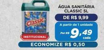 Bahamas Mix água Sanitária Classic oferta