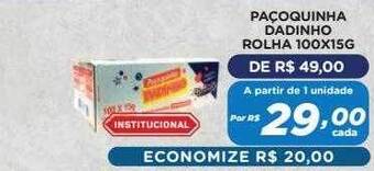 Paçoquinha Dadinho Rolha
