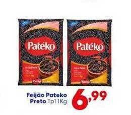 Barracão Supermercado Feijão Pateko Preto oferta