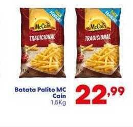 Barracão Supermercado Batata Palito Mc Cain oferta