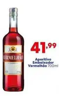 Aperitivo Embaixador Vermelhão