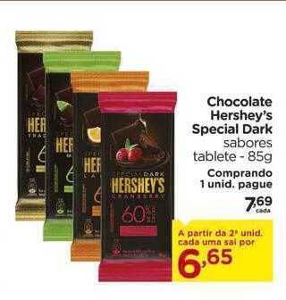 Carrefour Chocolate Hershey's Special Dark oferta