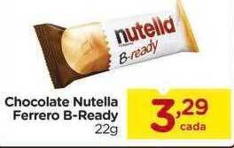 Carrefour Chocolate Nutella Ferrero B-ready oferta