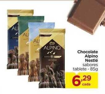 Carrefour Chocolate Alpino Nestlé oferta