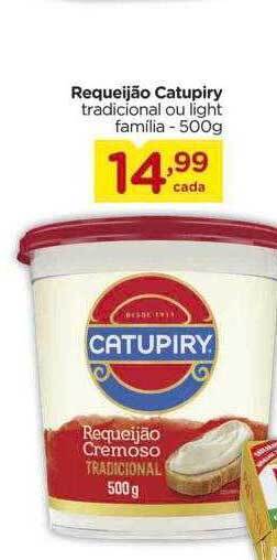 Carrefour Requeijão Catupiry oferta