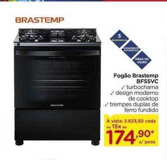 Carrefour Brastemp Fogão Brastemp Bfs5vc oferta