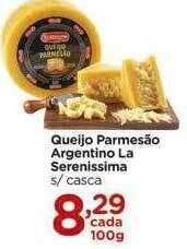 Carrefour Queijo Parmesão Argentino La Serenissima oferta