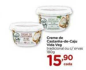 Carrefour Creme De Castanha-de-caju Vida Veg oferta