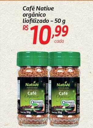 Comper Café Native Orgânico Liofilizado oferta