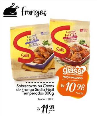 Giassi Supermercados Sobrecoxas Ou Coxas De Frango Sadia Facil Temperadas oferta
