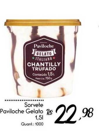 Giassi Supermercados Sorvete Paviloche Gelato oferta