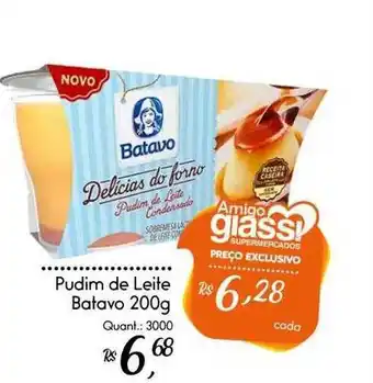 Giassi Supermercados Pudim De Leite Batavo oferta