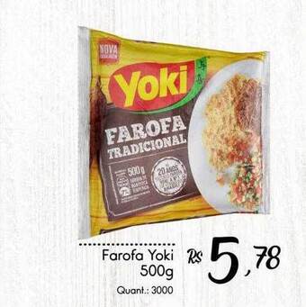 Giassi Supermercados Farofa Yoki oferta