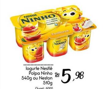 Giassi Supermercados Iogurte Nestlé Polpa Ninho Ou Neston oferta