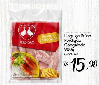 Giassi Supermercados Linguiça Suina Perdigão Congelada oferta