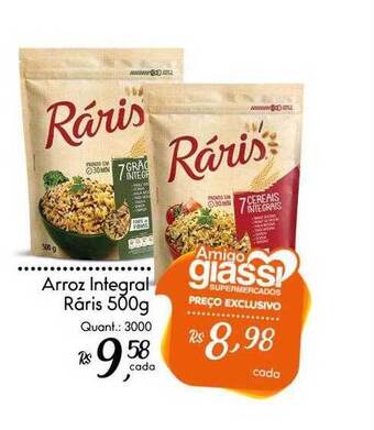 Giassi Supermercados Arroz Integral Ráris oferta