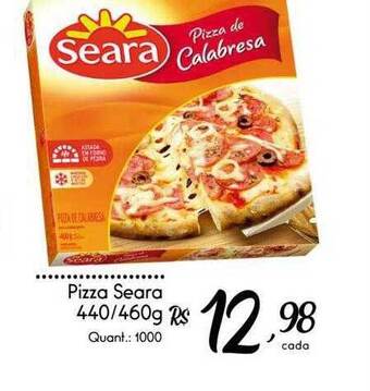 Giassi Supermercados Pizza Seara oferta