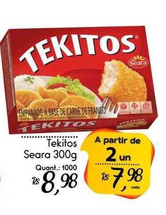 Giassi Supermercados Tekitos Seara oferta