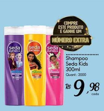 Giassi Supermercados Shampoo Seda Kids oferta