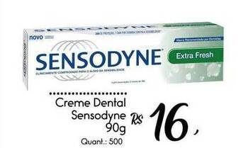 Giassi Supermercados Creme Dental Sensodyne oferta