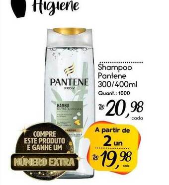 Giassi Supermercados Shampoo Pantene oferta