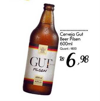 Giassi Supermercados Cerveja Gut Beer Pilsen oferta