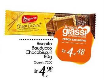 Giassi Supermercados Biscoito Bauducco Chocobiscuit oferta