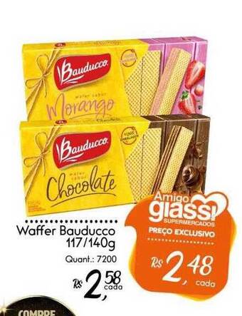 Giassi Supermercados Waffer Bauducco oferta
