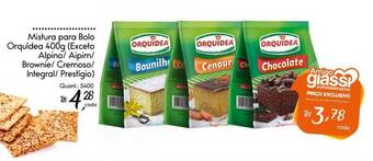 Giassi Supermercados Mistura Para Bolo Orquidea oferta
