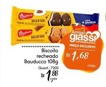 Biscoito Recheado Bauducco