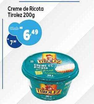 GoodBom Creme De Ricota Tirolez oferta