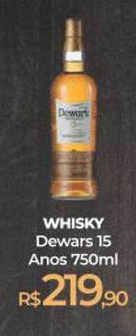 Whisky Dewars 15 Anos