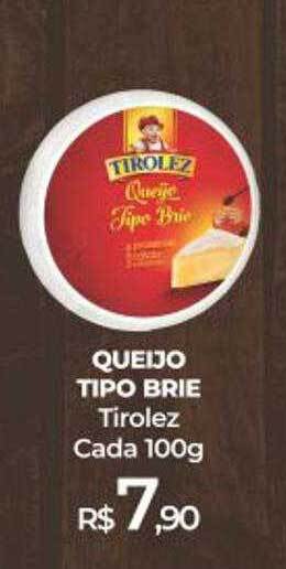 Peg Pese Queijo Tipo Brie Tirolez oferta