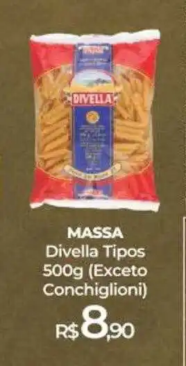 Massa Divella Tipos