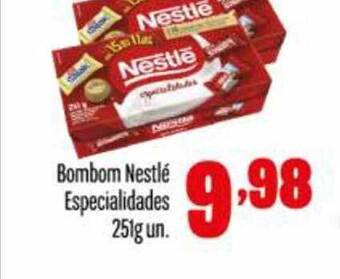 Rede Top Bombom Nestlé Especialidades oferta