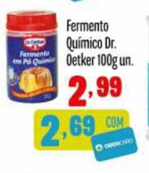 Rede Top Fermento Químico Dr. Oetker oferta