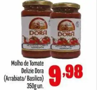Rede Top Molho De Tomate Delizie Dora Arrabiata - Basilico oferta