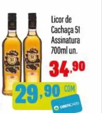 Rede Top Licor De Cachaça 51 Assinatura oferta