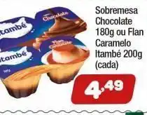 Costazul Supermercados Sobremesa chocolate 180g ou flan caramelo itambé oferta