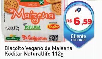 Tonin Superatacado Biscoito vegano de maisena kodilar naturallife 112g oferta