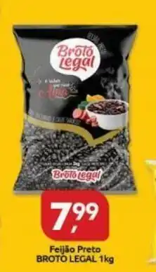 Feijaoa preto Broto Legal 1kg