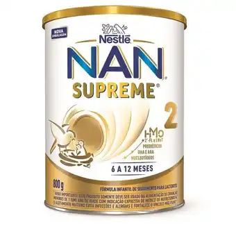 Farmácias Pague Menos Fórmula infantil nan supreme 2 800g oferta