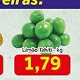 Shibata Supermercados Limão Tahiti oferta