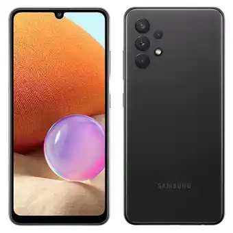 Armazém Paraíba Smartphone samsung galaxy a32 128gb câmera traseira quádrupla selfie 20mp tela 6.4" octa-core preto oferta