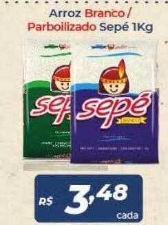 Atakarejo Arroz Branco Parboilizado Sepé oferta