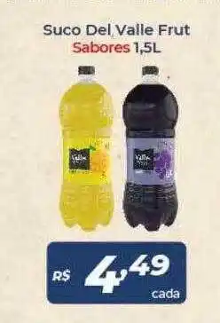 Atakarejo Suco Del Vallel Frut Sabores oferta