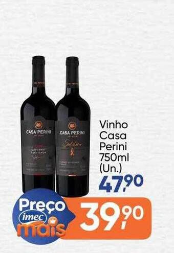 Imec Supermercados Vinho Casa Perini oferta