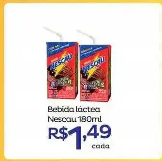 Super Lagoa Bebida Láctea Nescau oferta