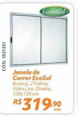 Telhanorte Janela De Correr Ecosul oferta